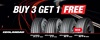 Buy 3 Get 1 Free - Geolandar SUV and Highway Terrain Tyres