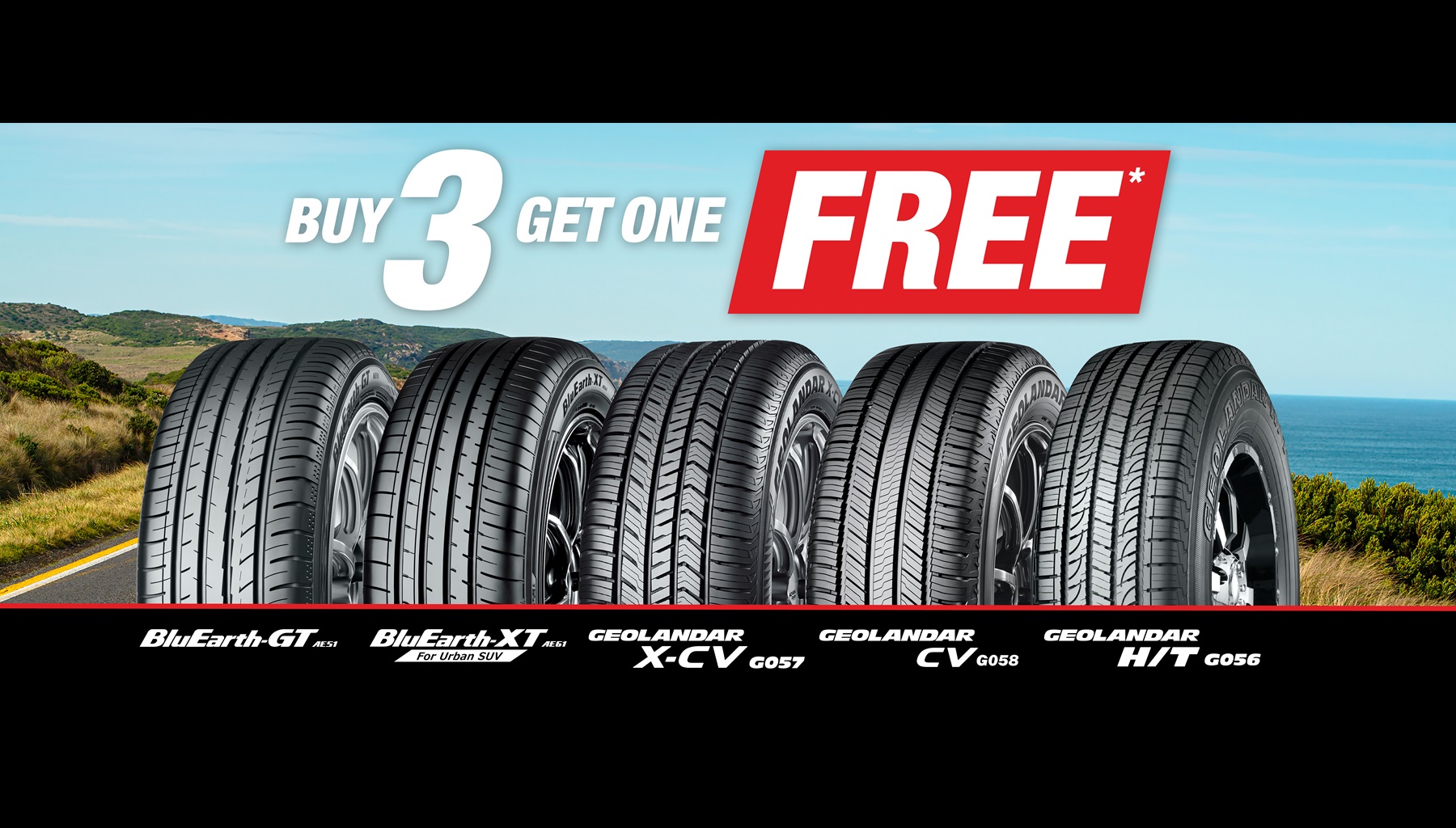 Buy 3 Get 1 Free BluEarth & GEOLANDAR