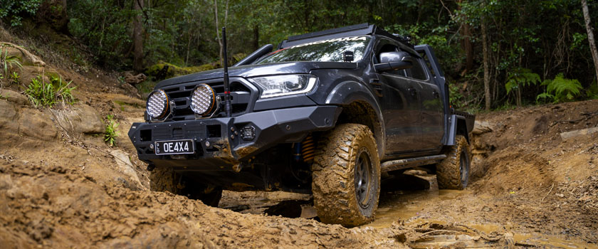 Ford Ranger with Yokohama Geolandar Mud Terrain MT G003 tyres